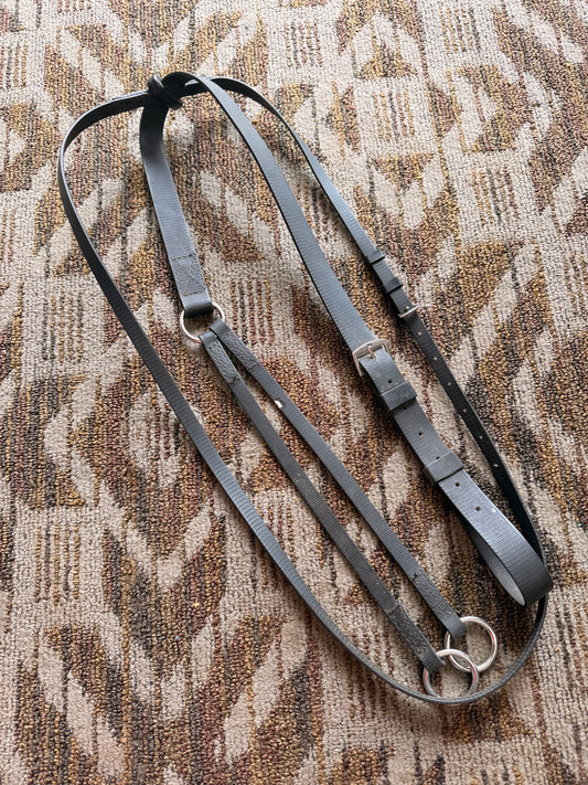 Black Biothane Running Martingale