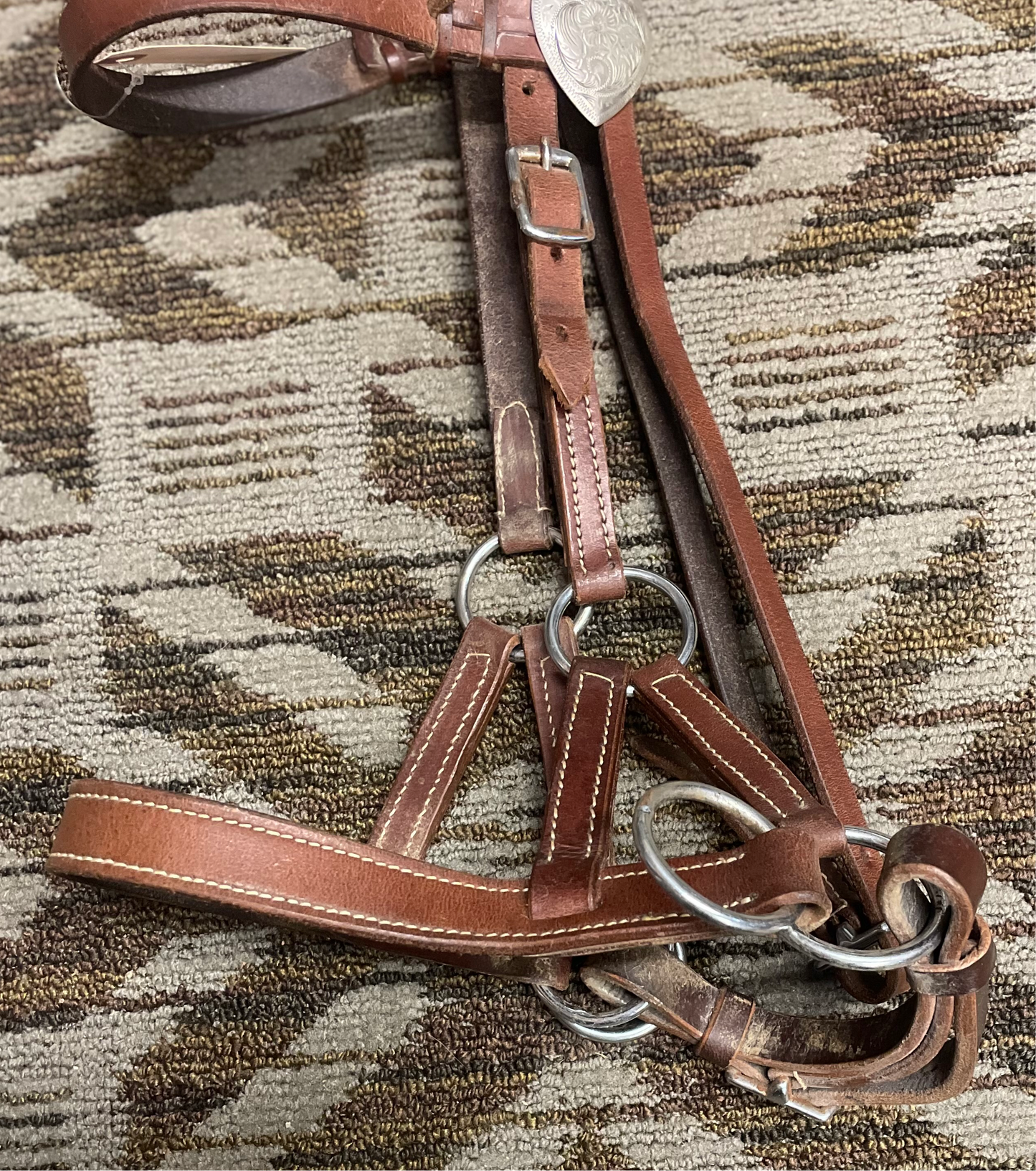 Leather Sidepull