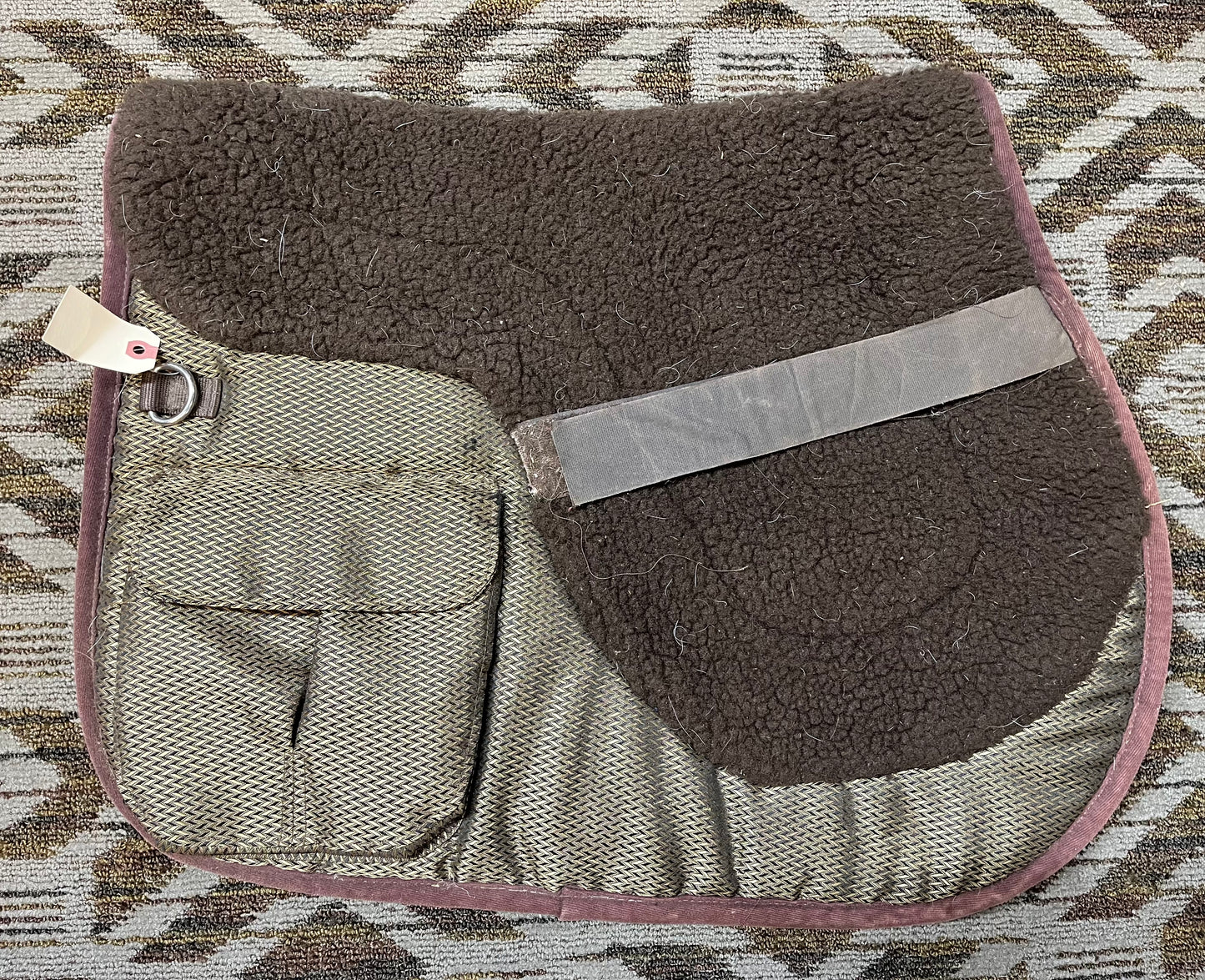 Brown Fleece Trail Pad