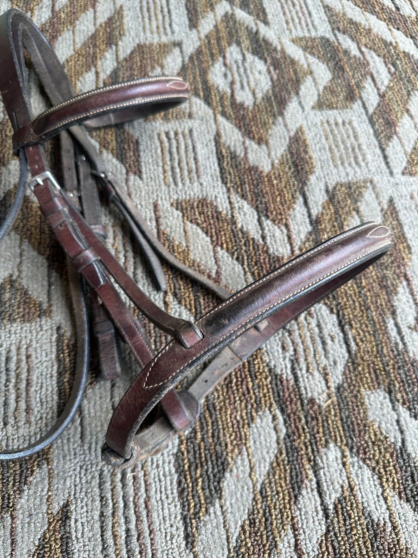Brown Fancy Stitched Bridle