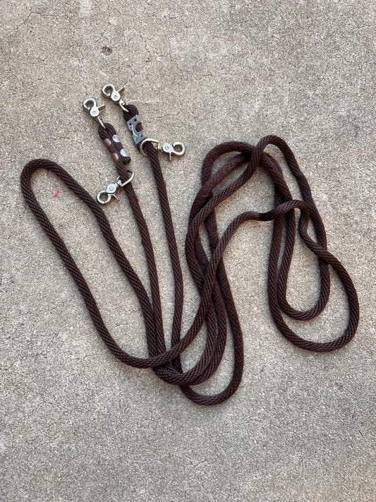 Nylon Draw Reins