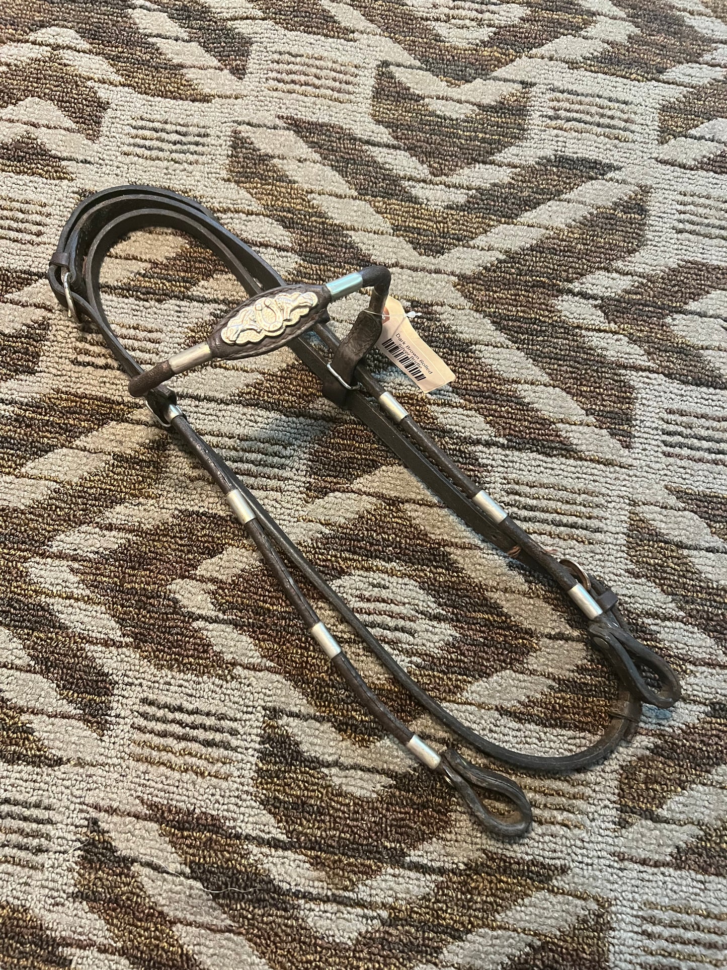 Brown Rolled Bridle