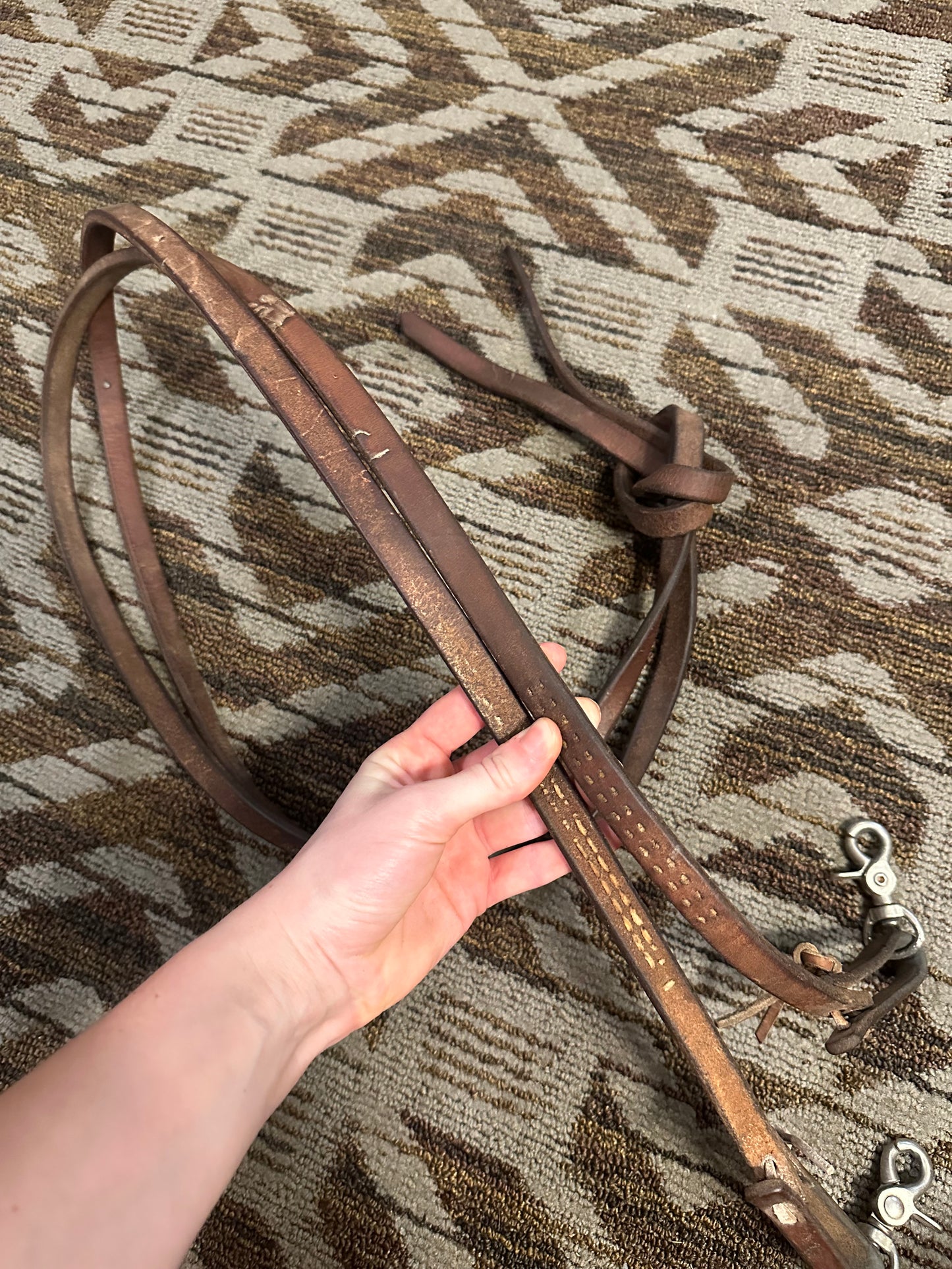 Leather Split Reins
