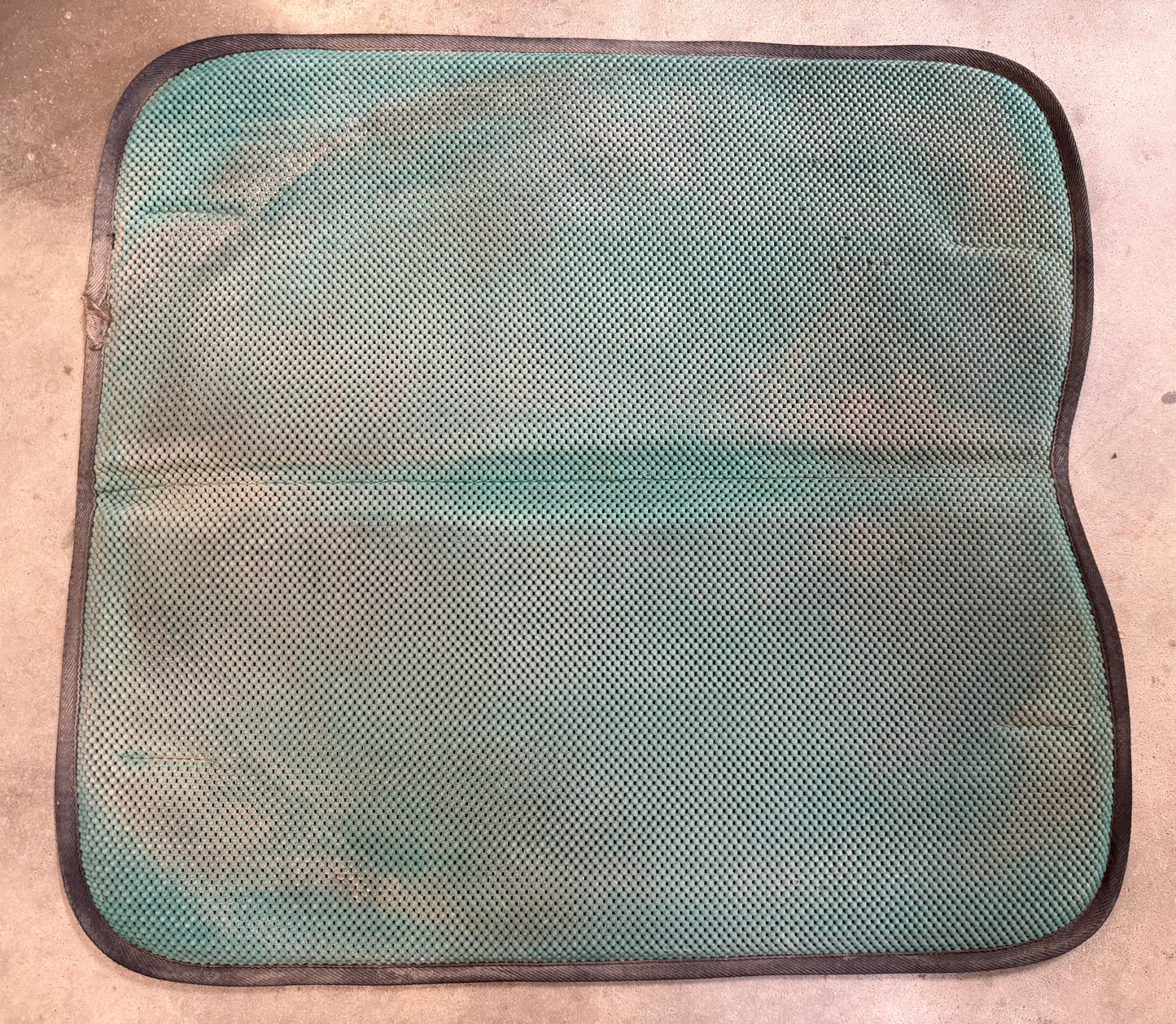Green Neoprene Saddle Pad