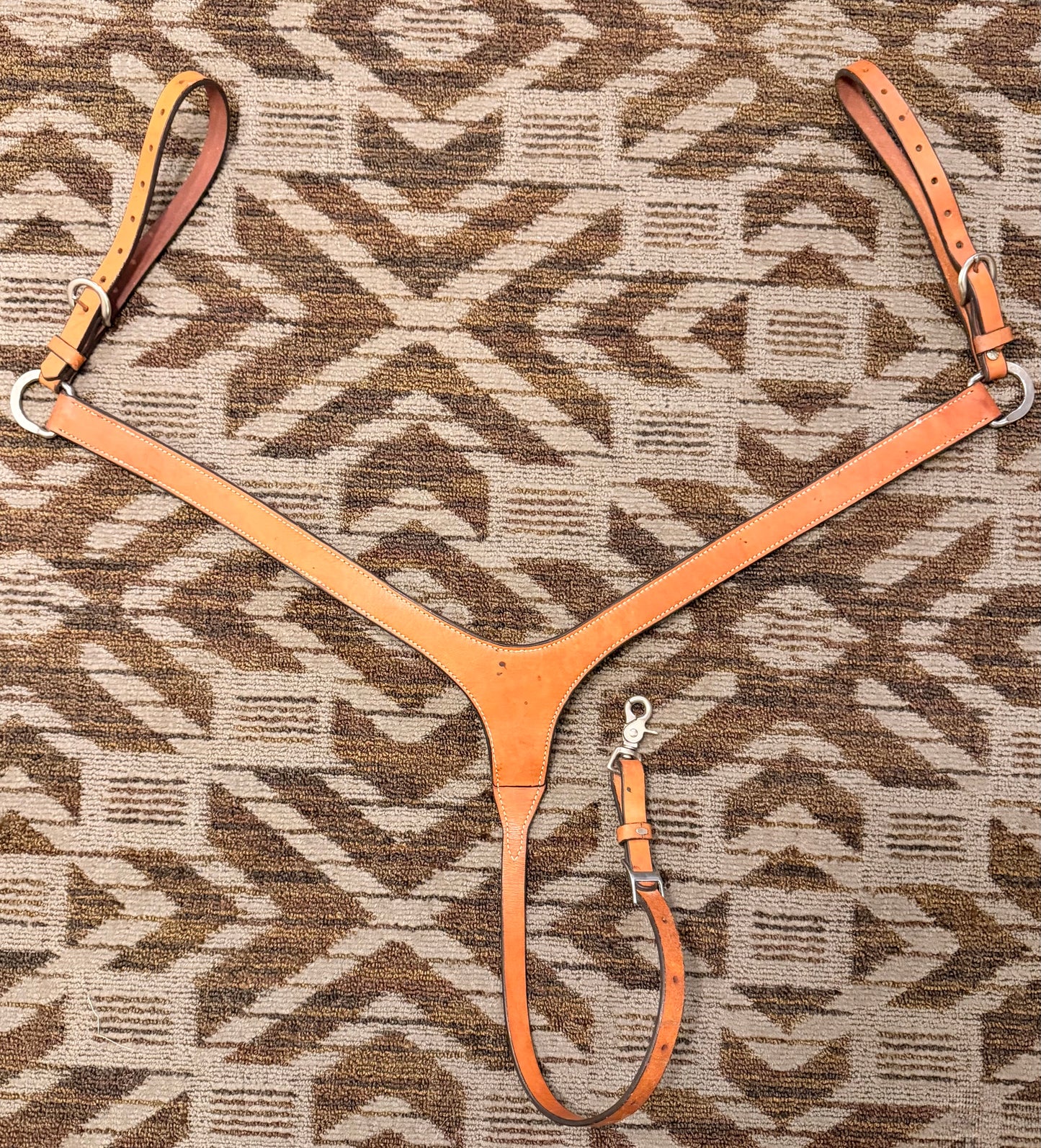 Plain Weaver Leather Breastcollar