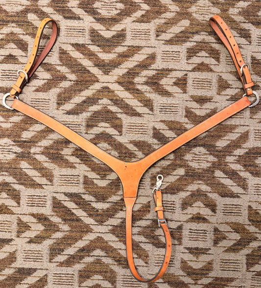 Plain Weaver Leather Breastcollar