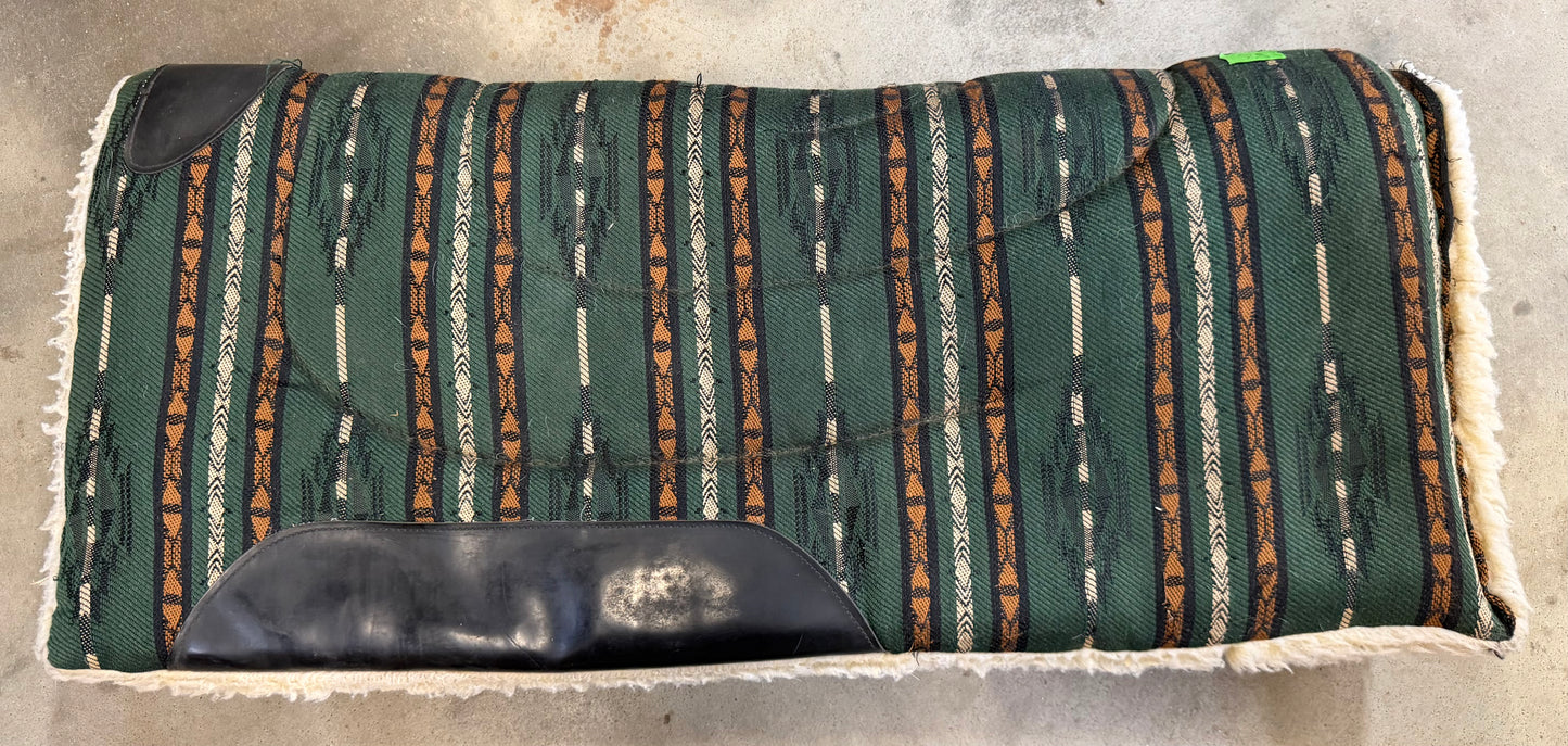 Green Striped Fleece Pad