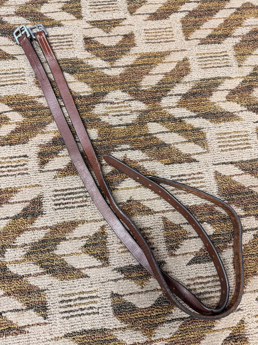 Brown Stirrup Leathers - 36”