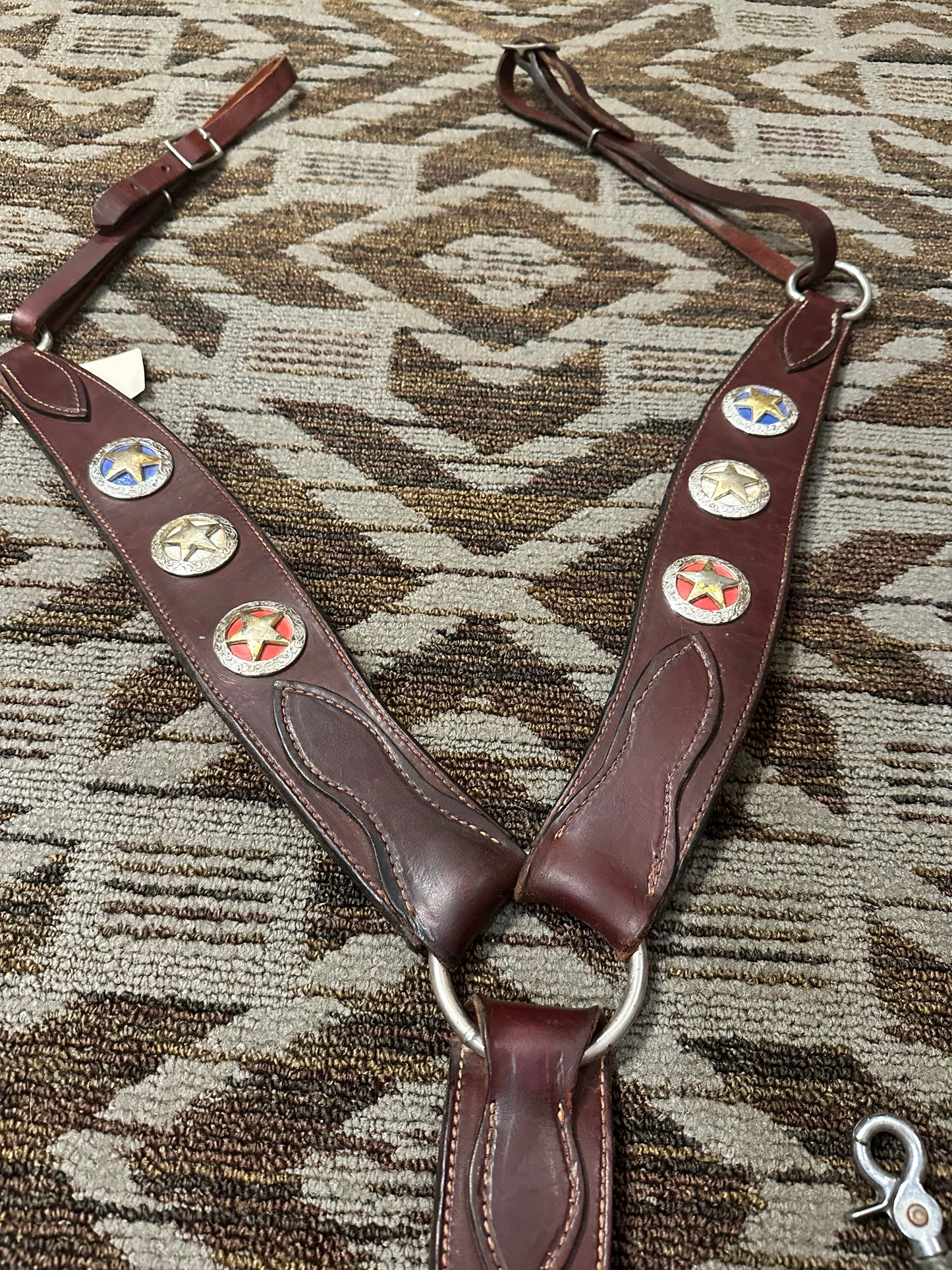 Texas Star Leather Breastcollar