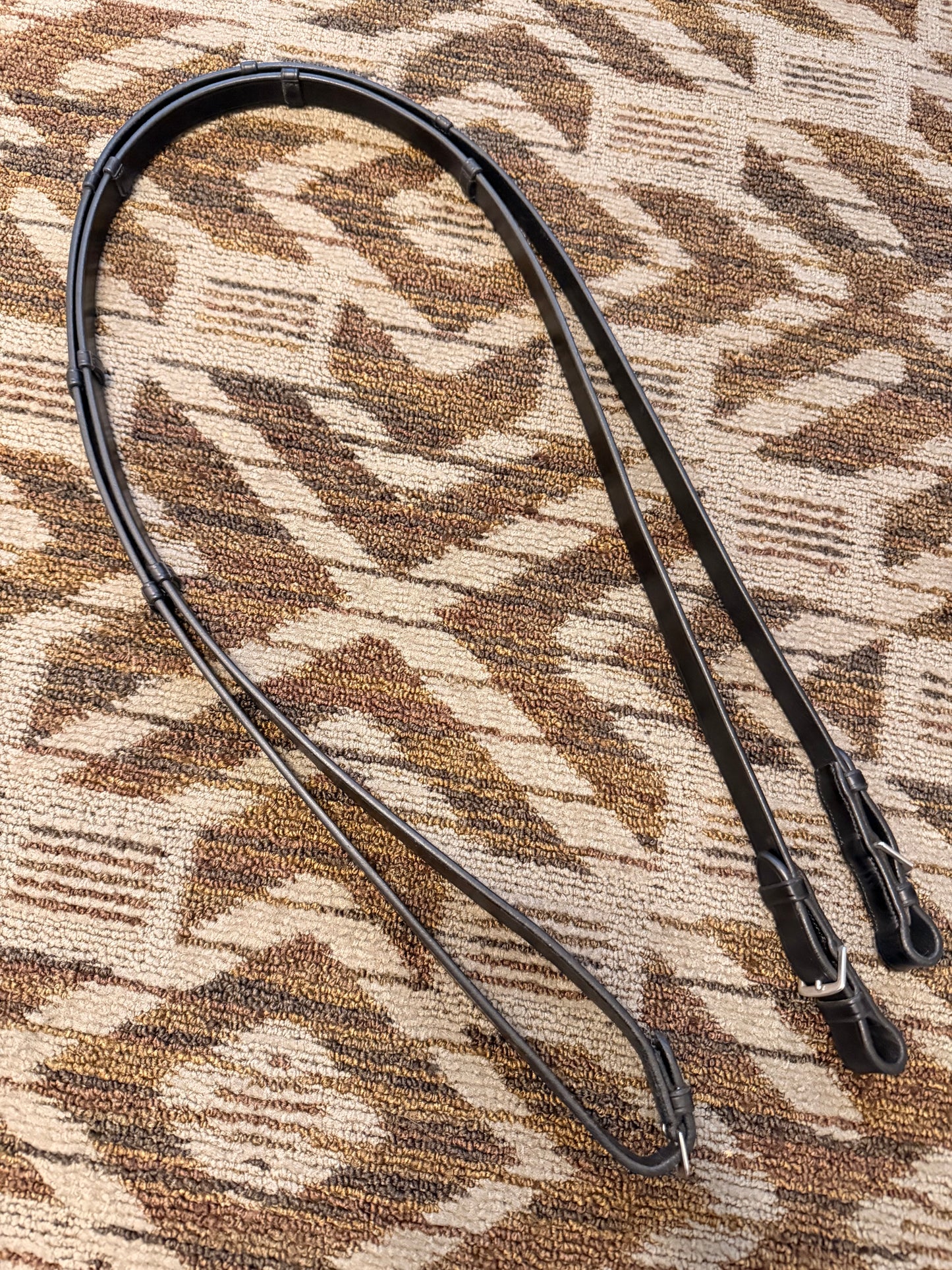 KL Select Notched Leather Reins