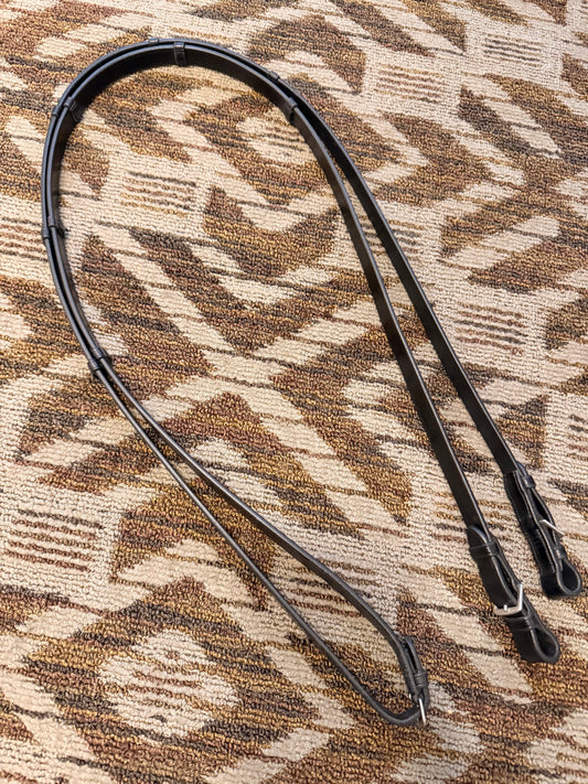 KL Select Notched Leather Reins