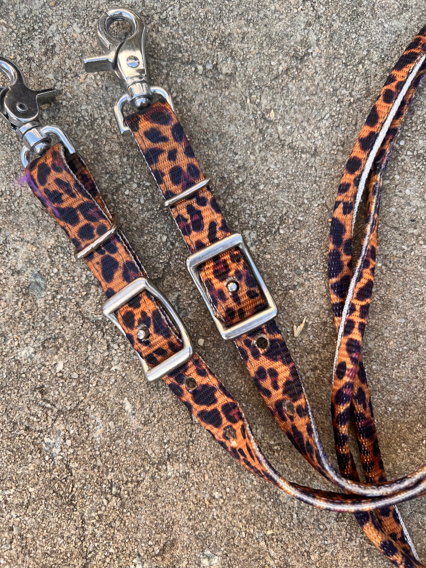 Cheetah Loop Reins