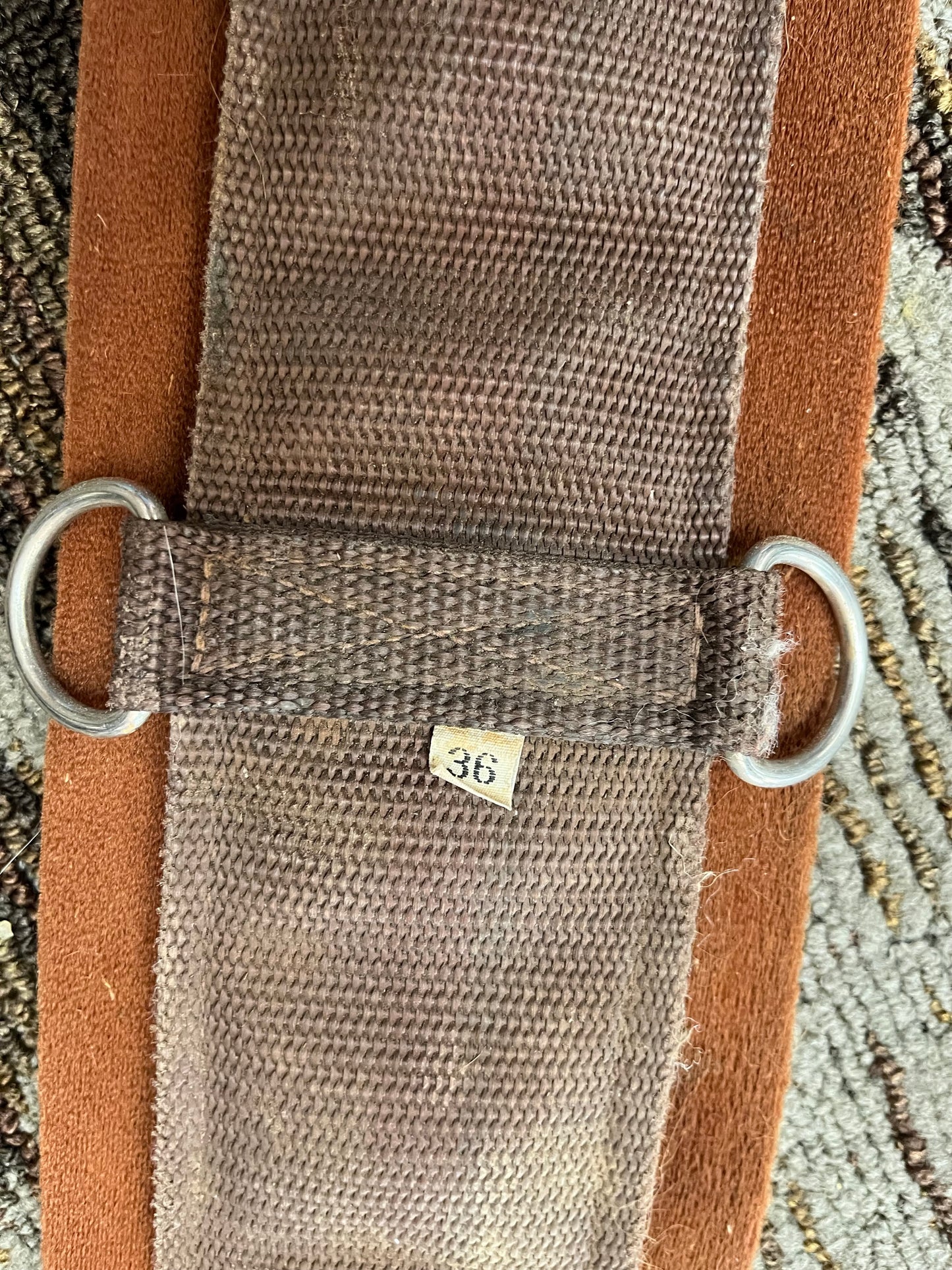 Brown Neoprene Cinch - 36”