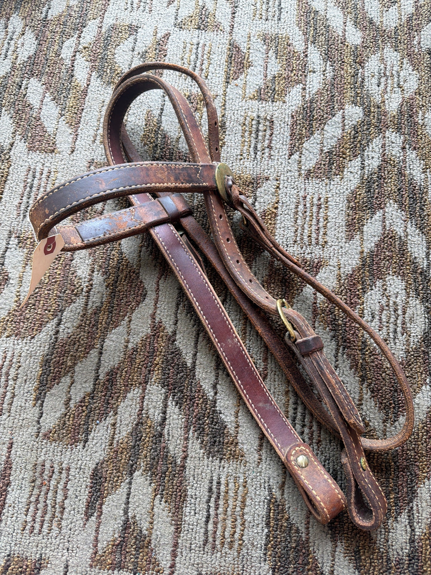 Schutz Bros Heavy Duty Leather Headstall