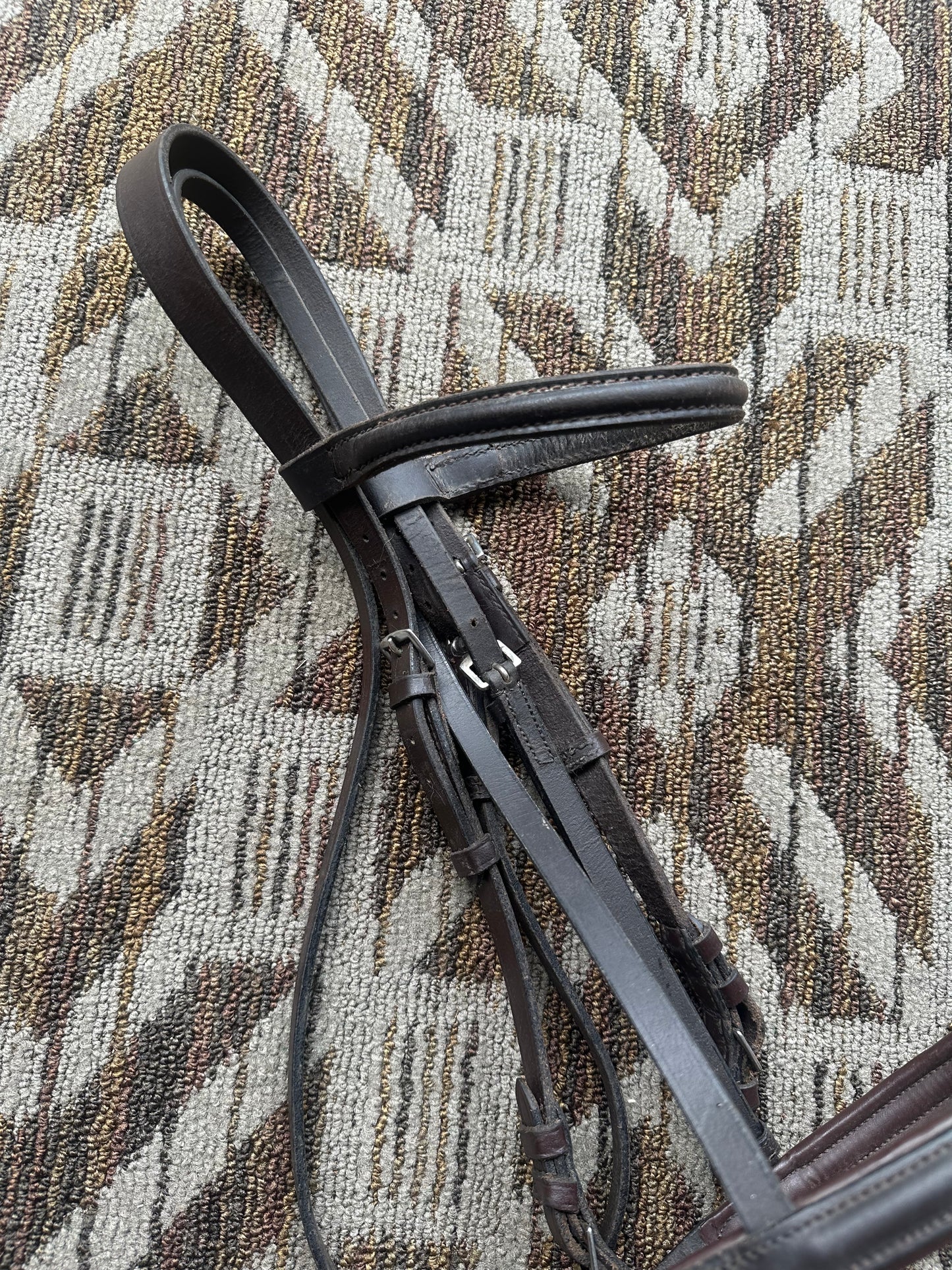Brown Bridle w/ Padded Noseband