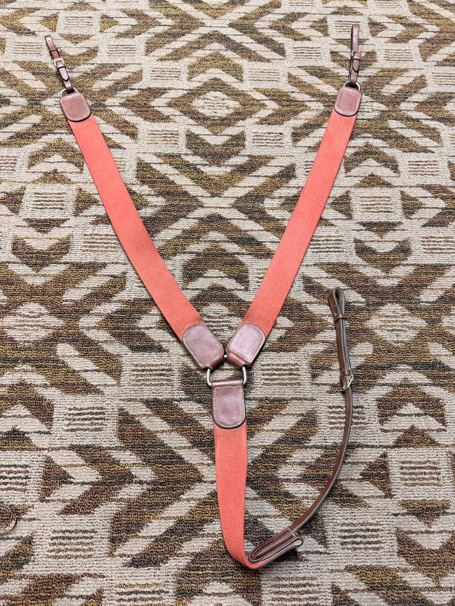 Red Elastic Breastplate