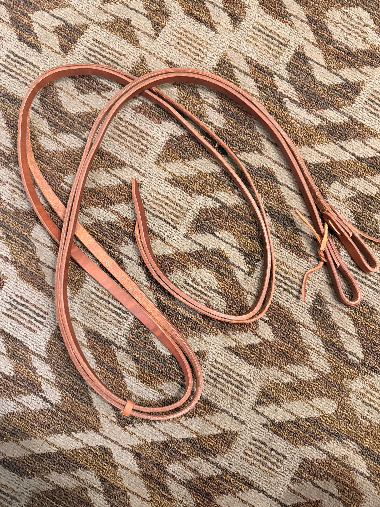 Heavy Oiled Split Reins