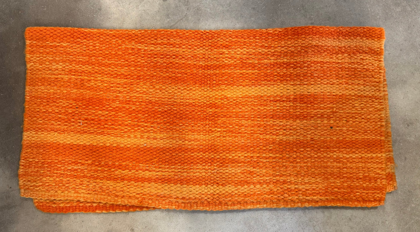 Mayatex Orange Saddle Blanket
