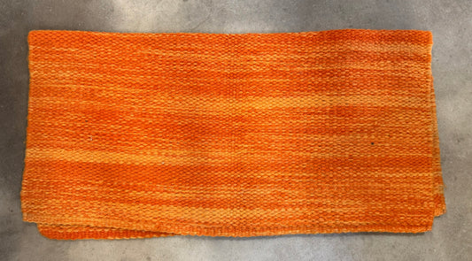 Mayatex Orange Saddle Blanket