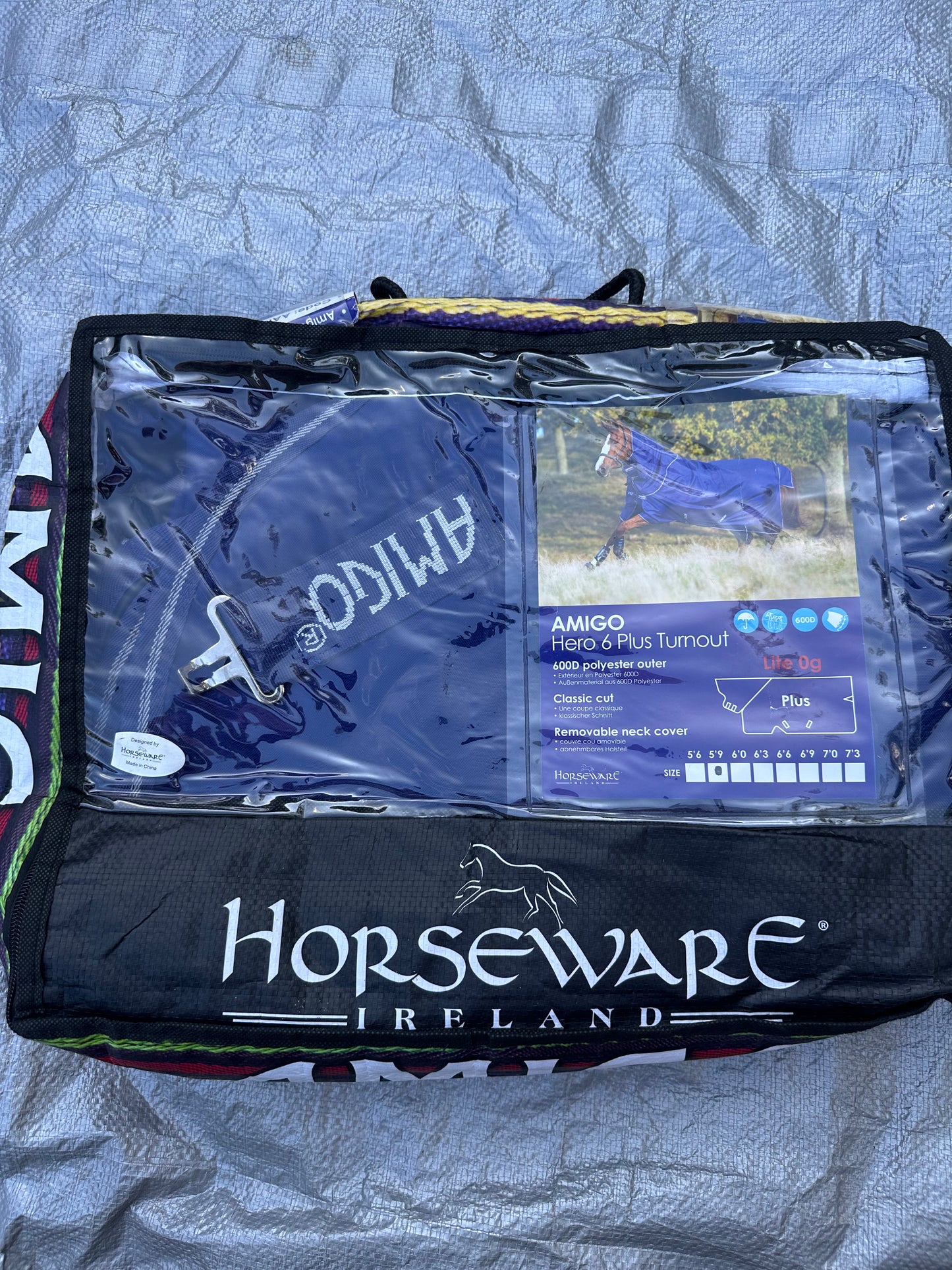 Amigo Hero 6 Plus T/O Sheet - 69”