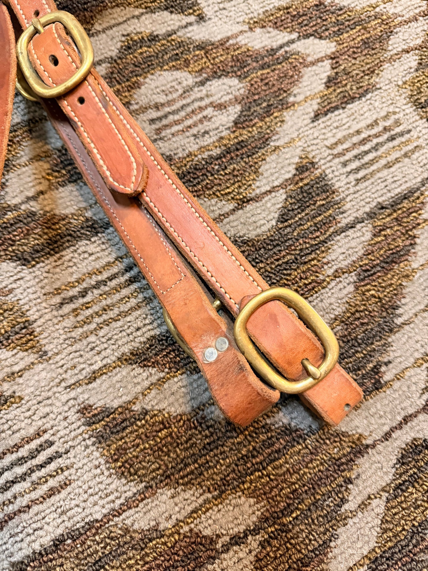 Heavy Duty Leather Headstall