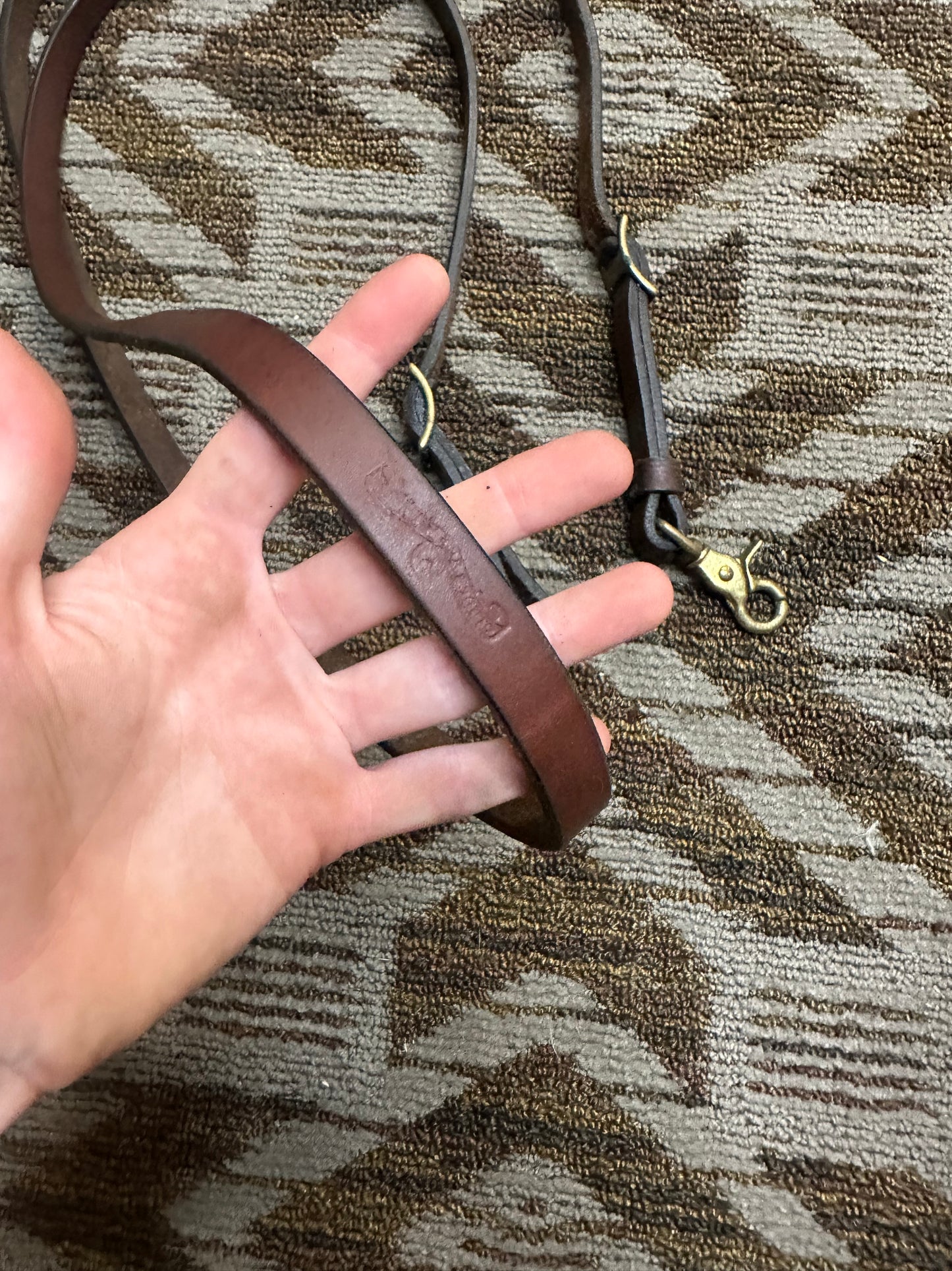 Circle Y Leather Loop Reins