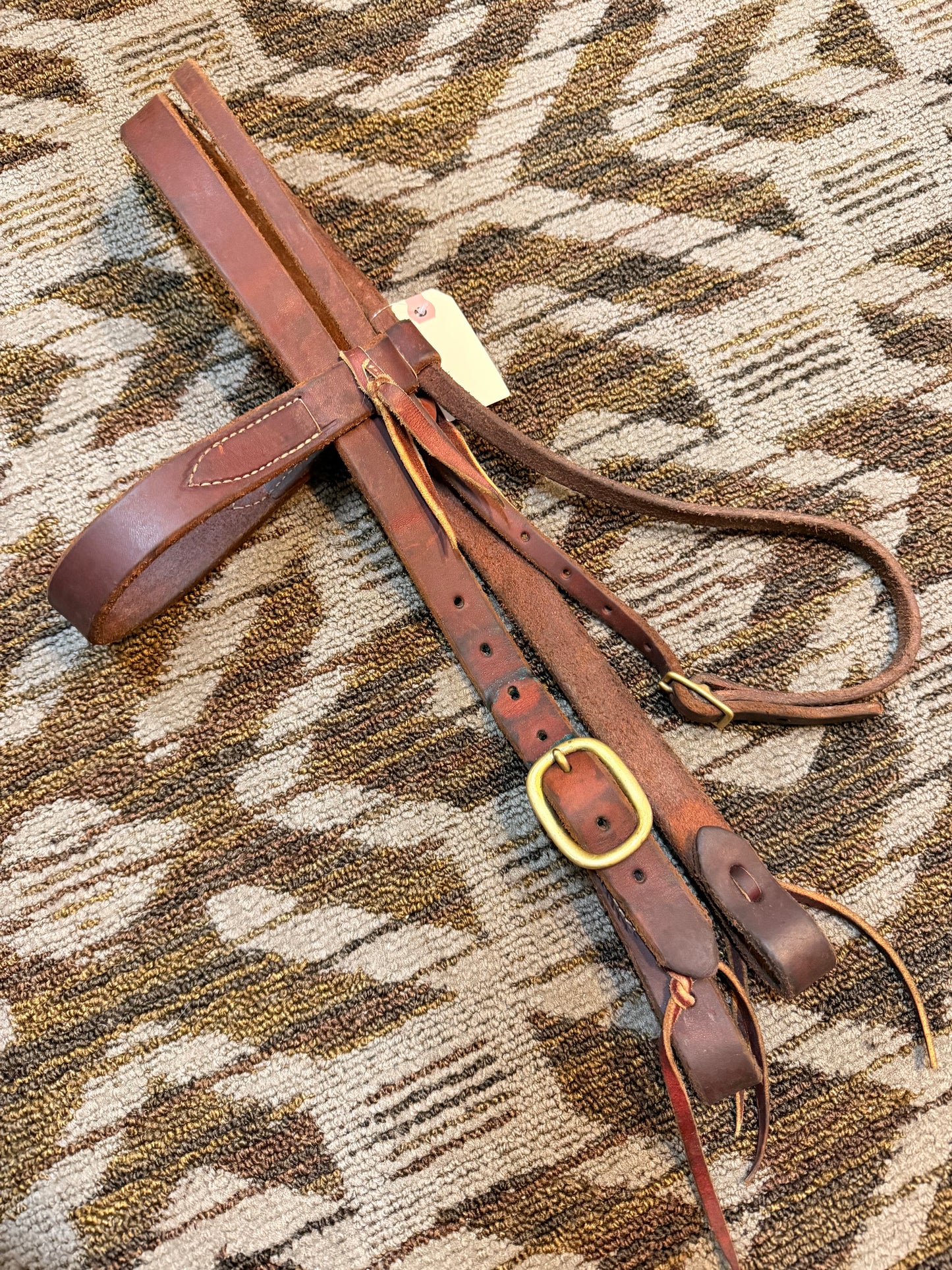 Soft Oversized Leather Headstall