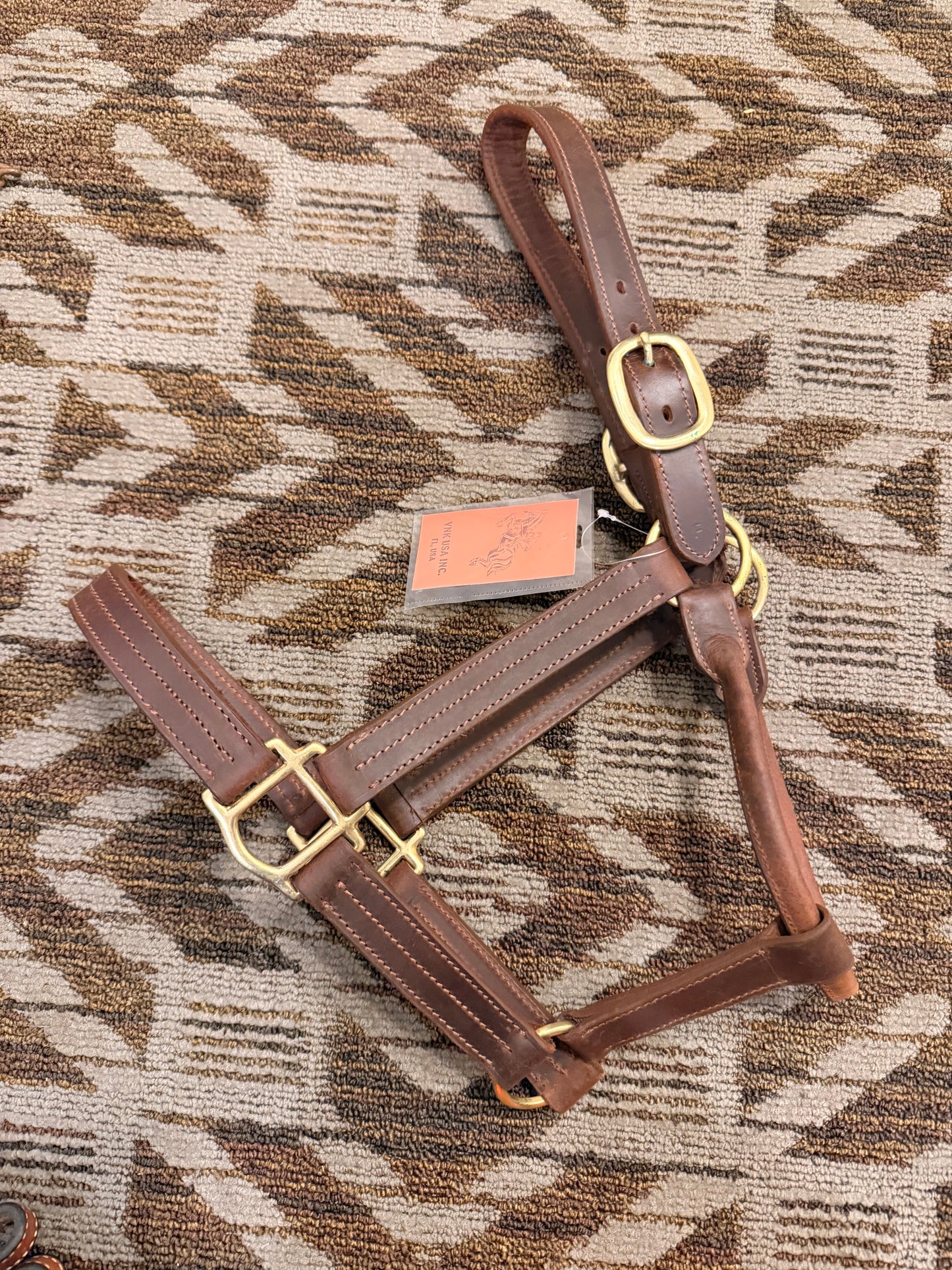 New VNK Thoroughbred Triple Stitched Halter