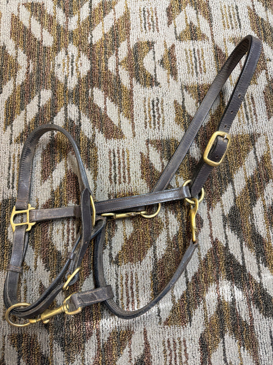 Full Leather Halter
