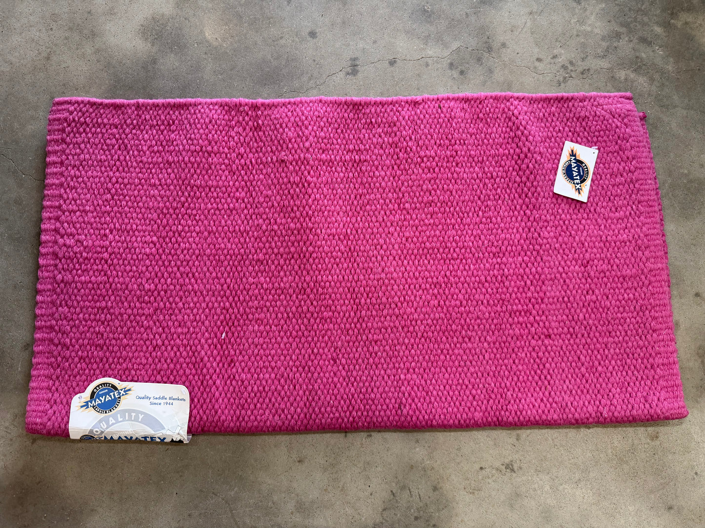 NEW Pink Mayatex Saddle Blanket