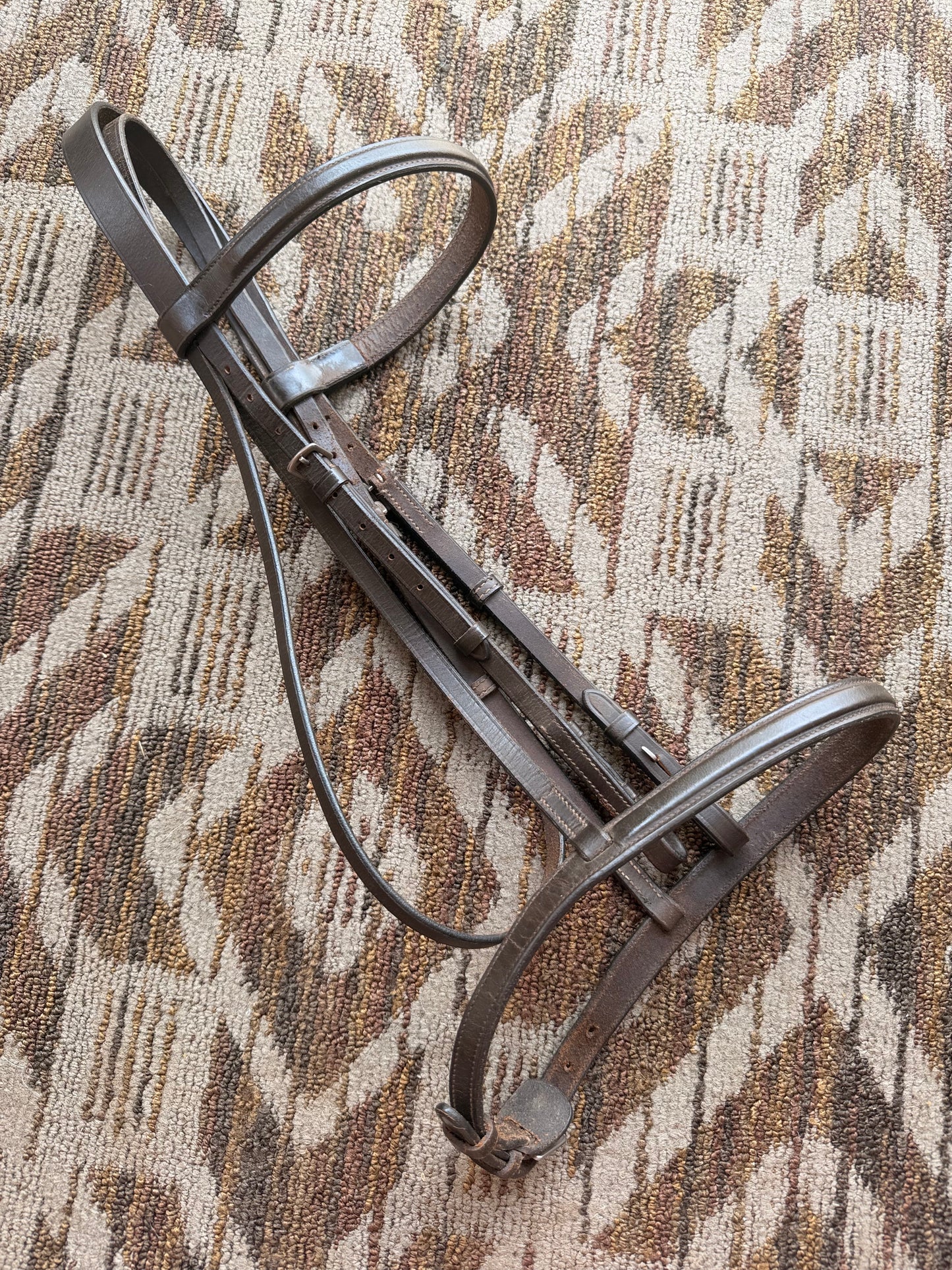 Brown Raised Bridle