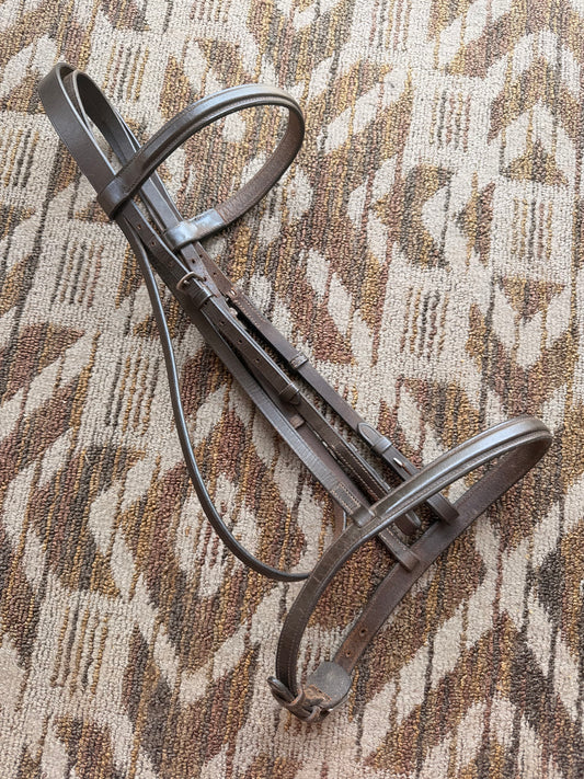 Brown Raised Bridle
