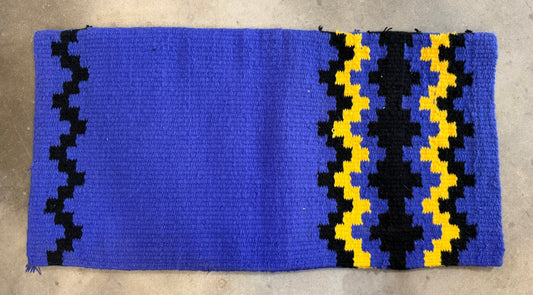 Mayatex Purple Patterned Saddle Blanket