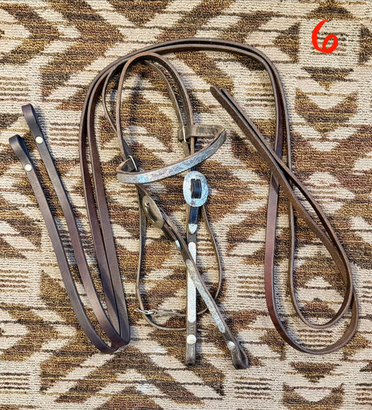 Circle Y Silver Bridle Set w/ Reins