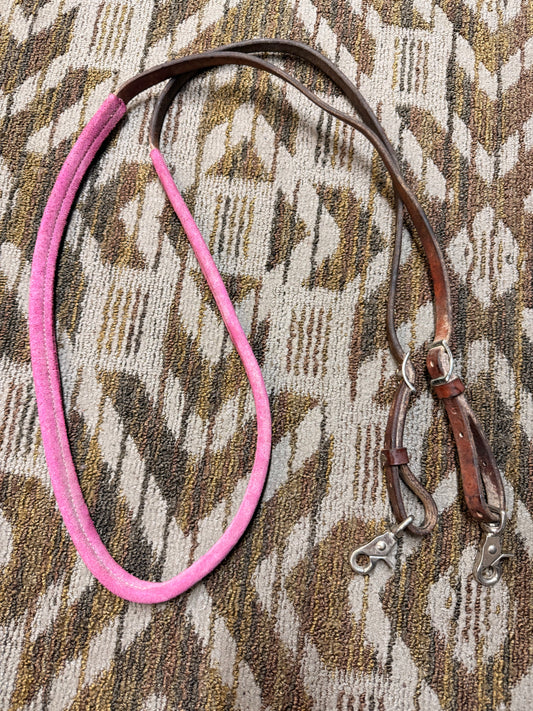 Suede/Leather Loop Reins