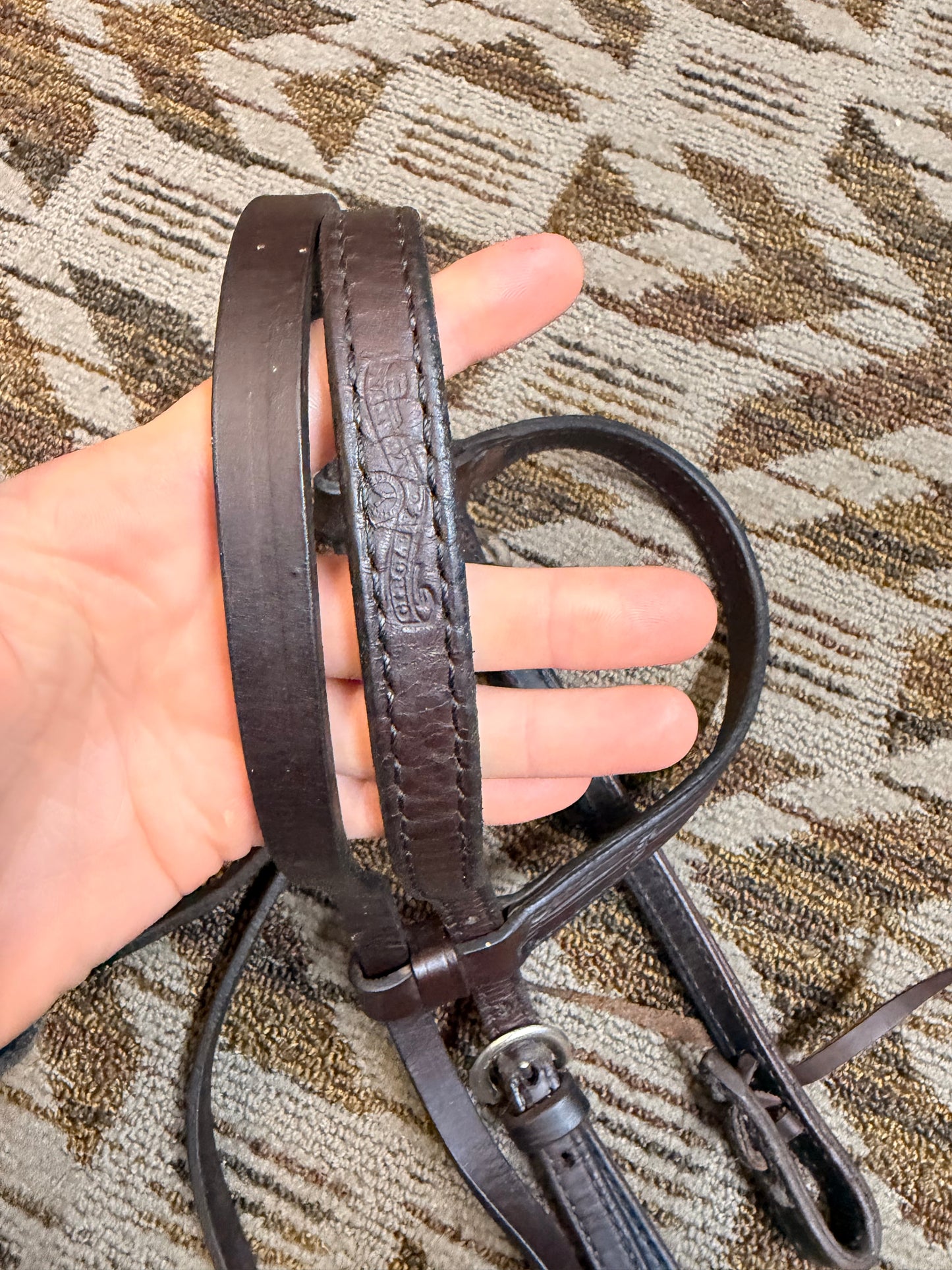 Soft Circle Y Headstall
