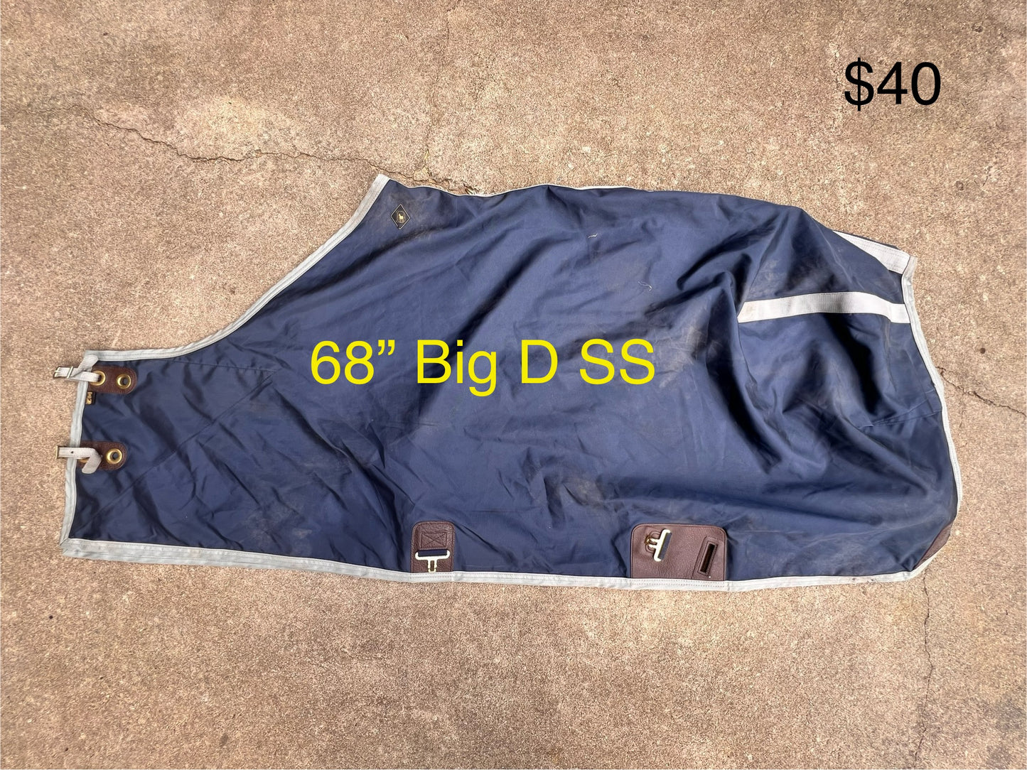 Big D 68” Stable Sheet