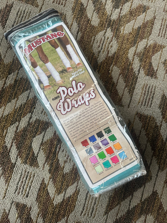 Turquoise Mustang Polo Wraps