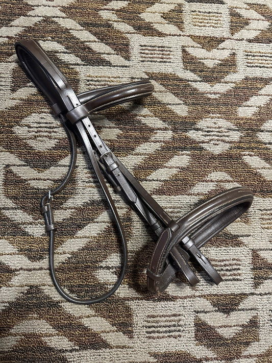 Pinnacle Padded Monocrown Fancy Stitched Bridle