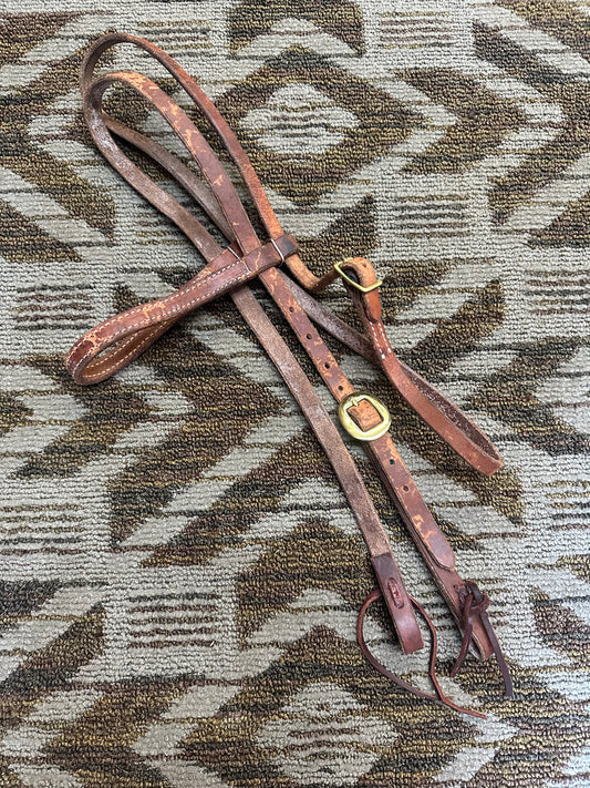 Soft Browband Headstall w/ Brass Hardware