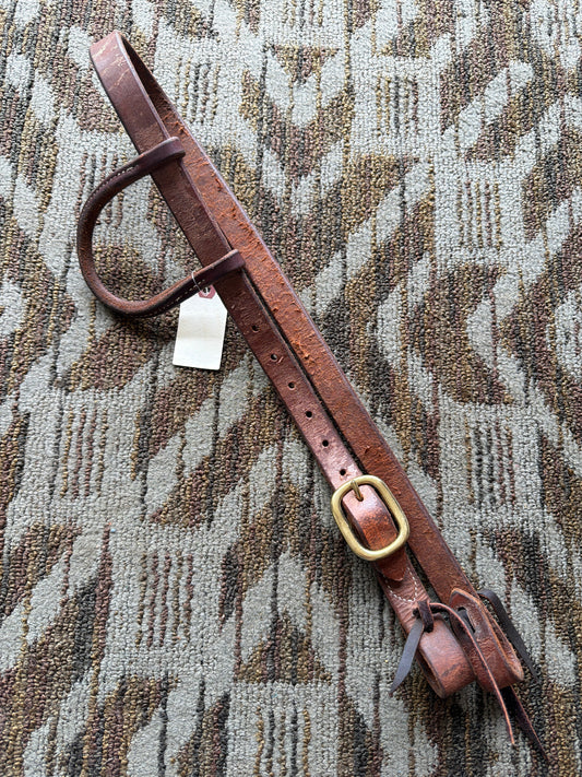 Soft Heavy Duty Headstall w/ Brass Hardware