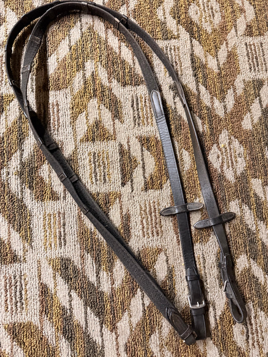 Black Passier Webbed Reins