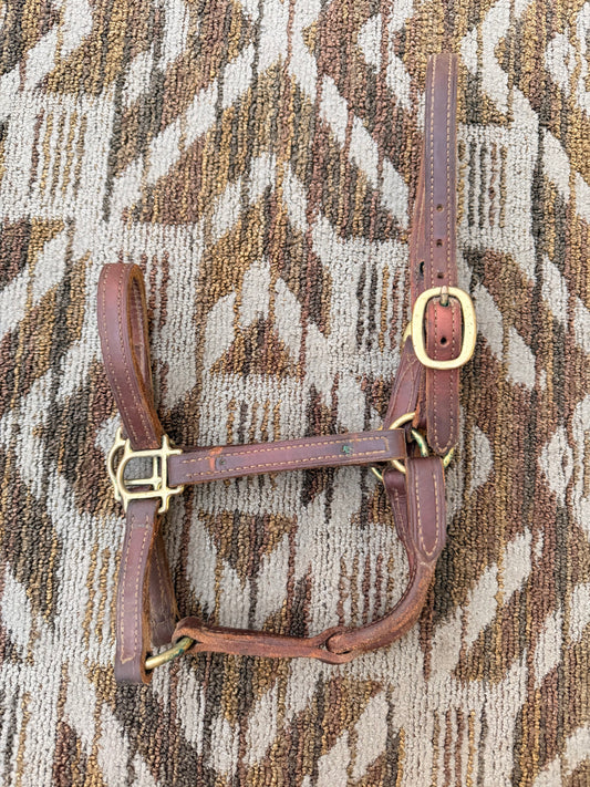 Leather Yearling Halter