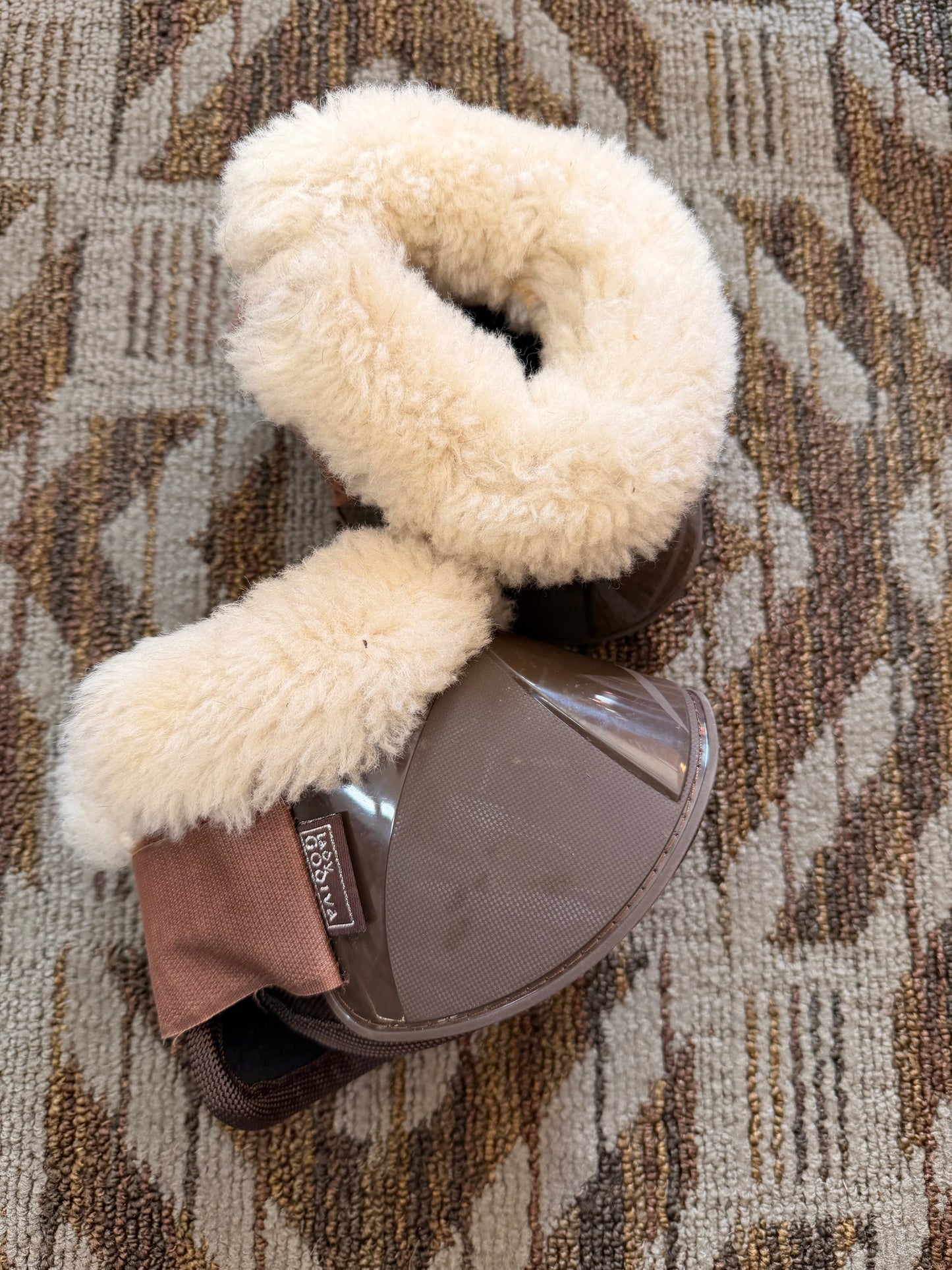 Lady Godiva Large Fur Bell Boots