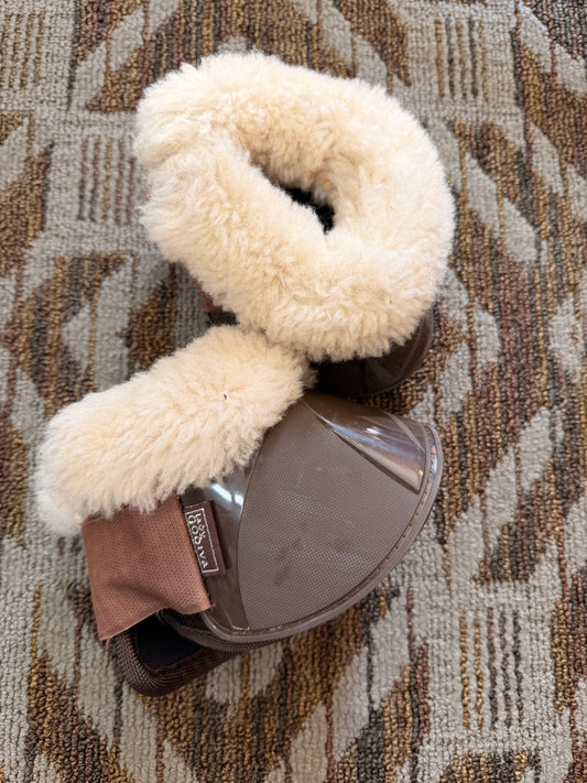 Lady Godiva Large Fur Bell Boots