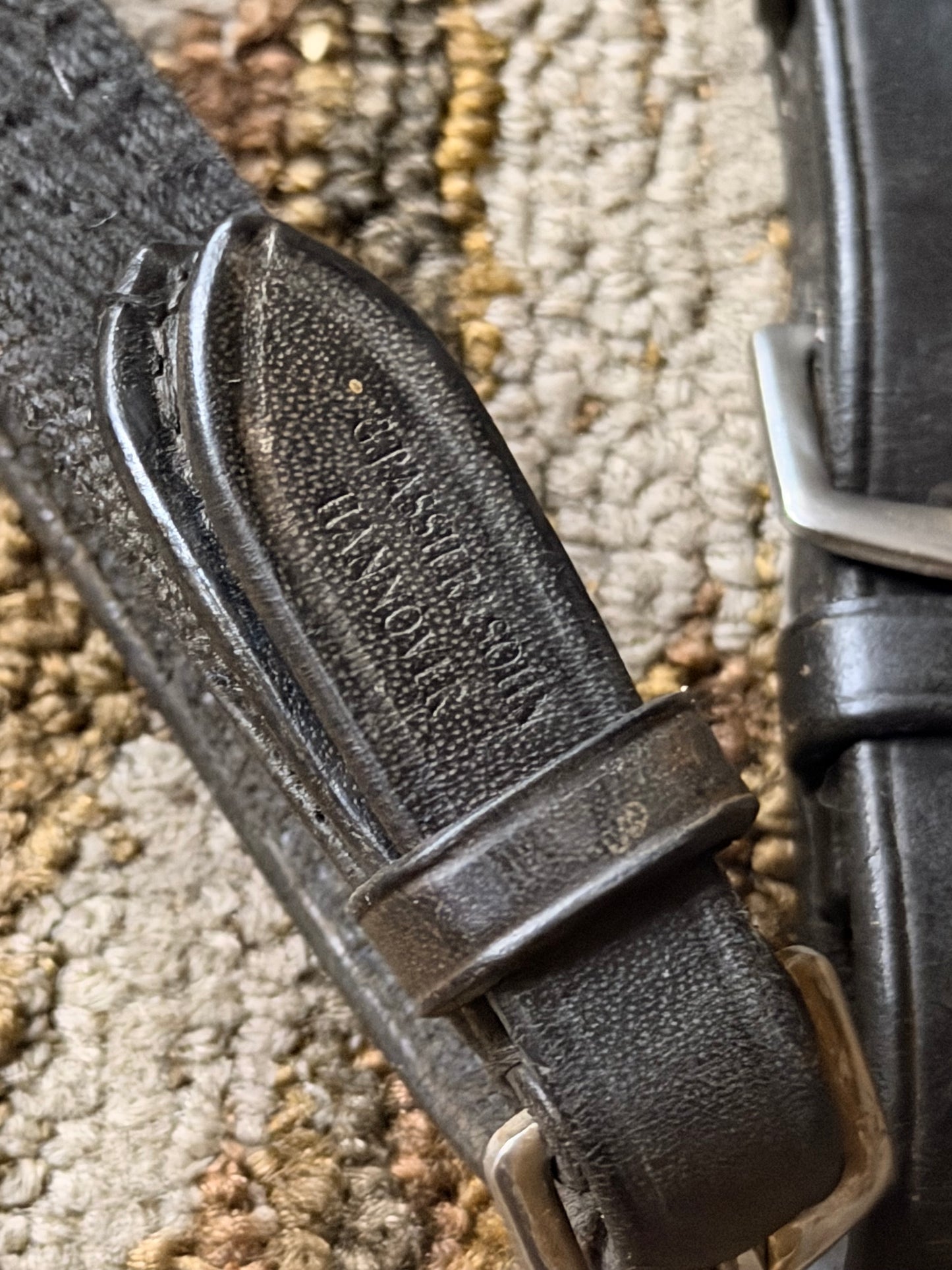 Black Passier Webbed Reins