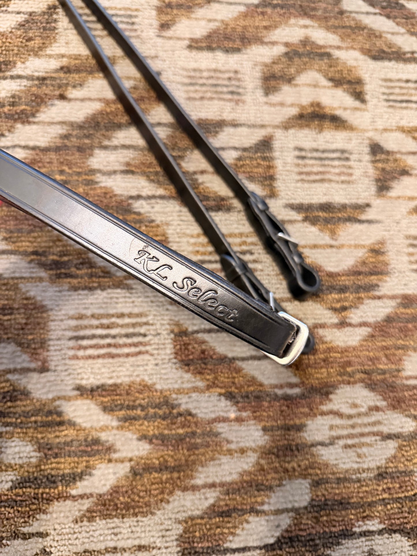 KL Select Notched Leather Reins