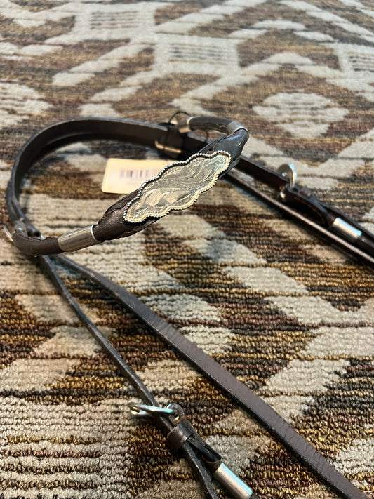Rolled Silver Headstall