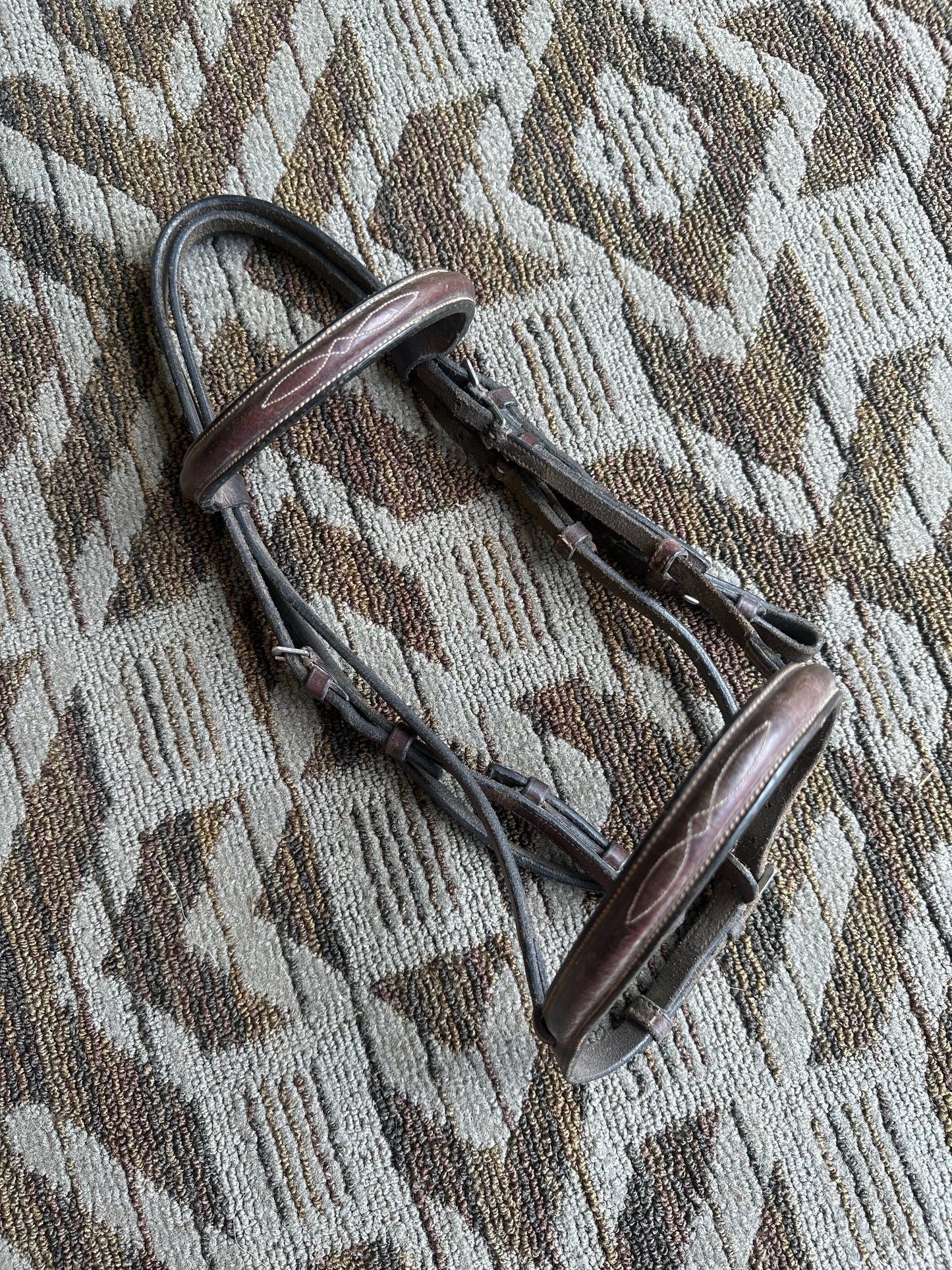 Brown Fancy Stitched Bridle