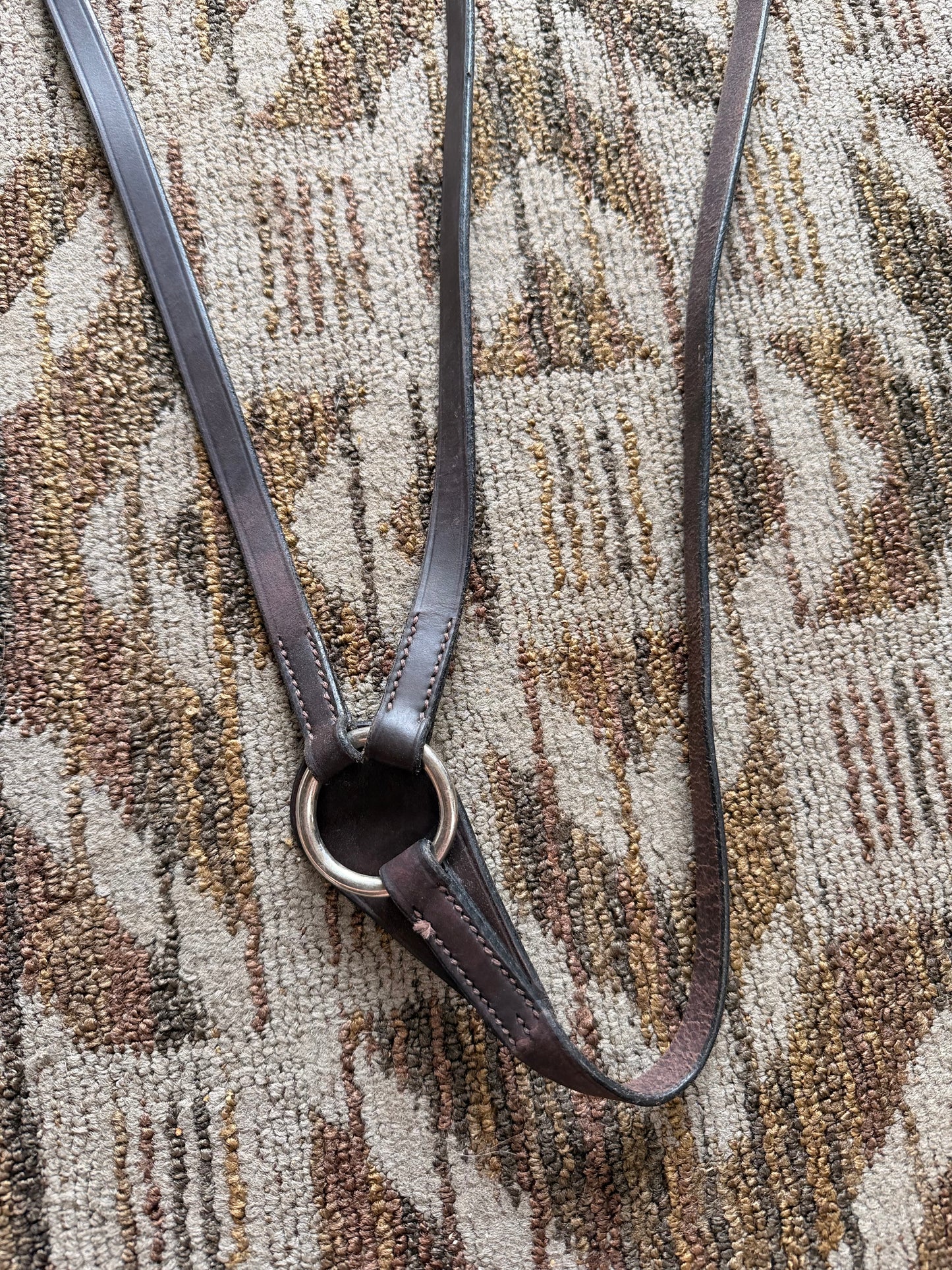 Brown Soft Flat 3 Point Breastcollar